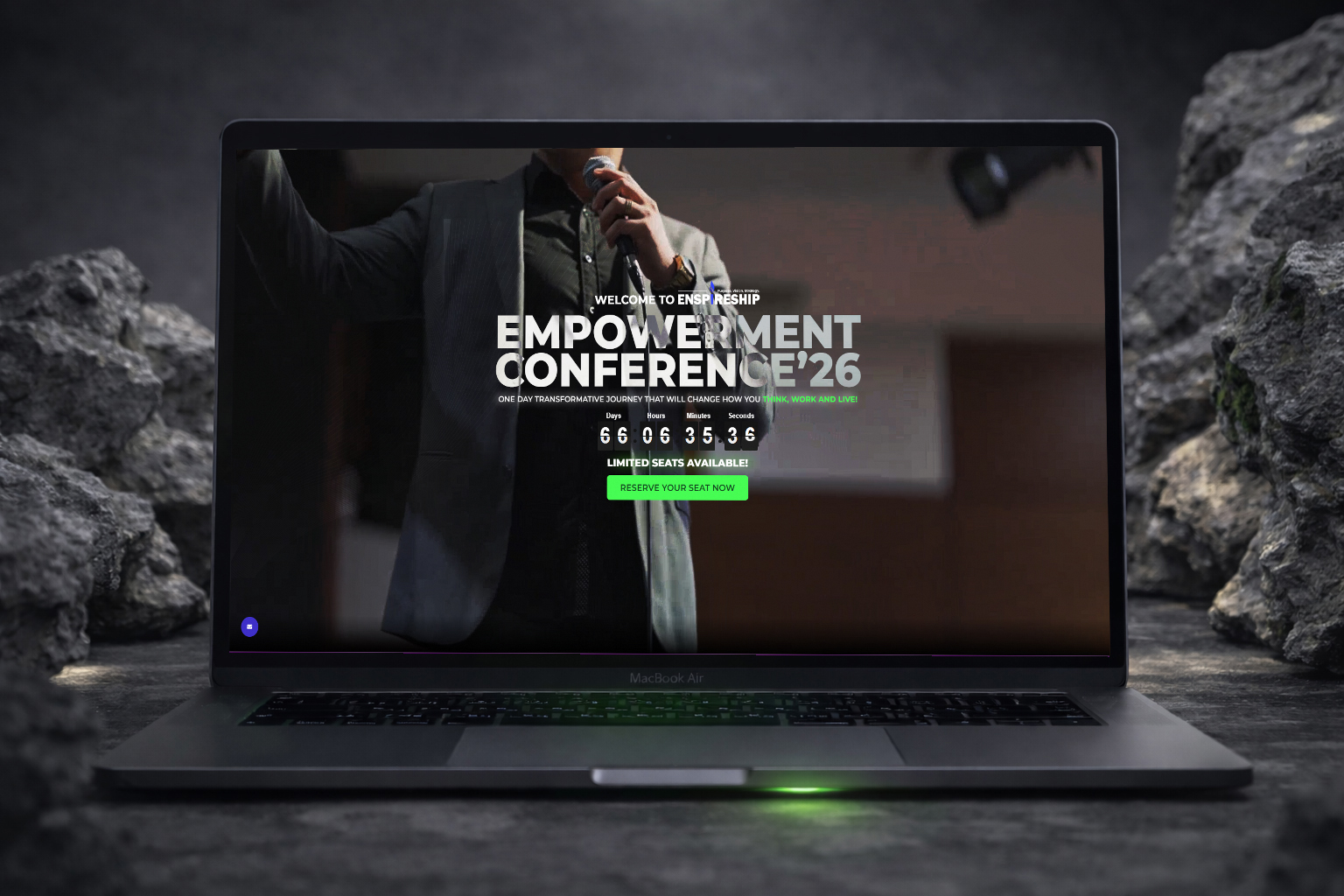 Mockup 1 Enshpireship website