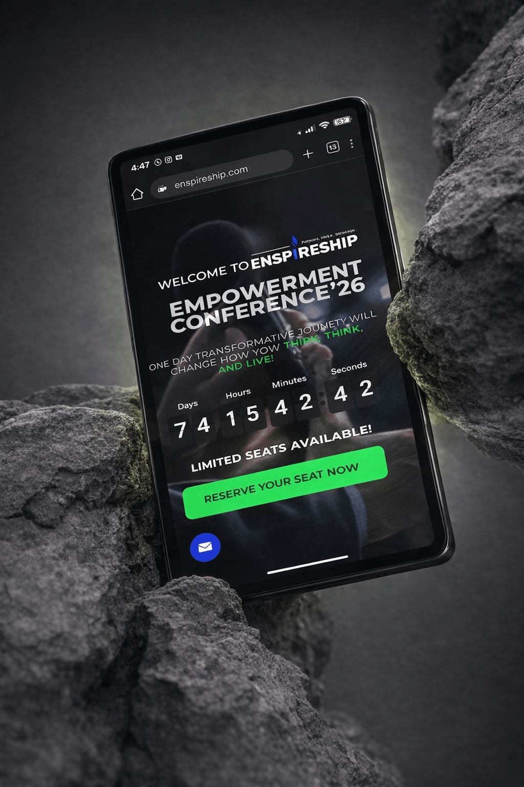 Mockup 3 Enshpireship website